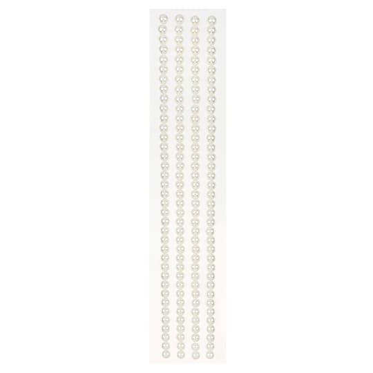 12 Packs: 4 ct. (48 total) Pearl Adhesive Borders by Recollections™